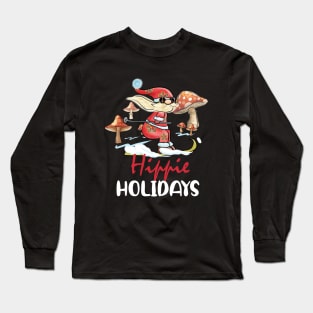 Hippie Holidays Christmas Long Sleeve T-Shirt